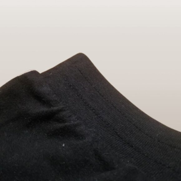 No Boundaries Black and White Trim Athletic Shorts | Cheer Dance Gym Jogging - Picture 5 of 5